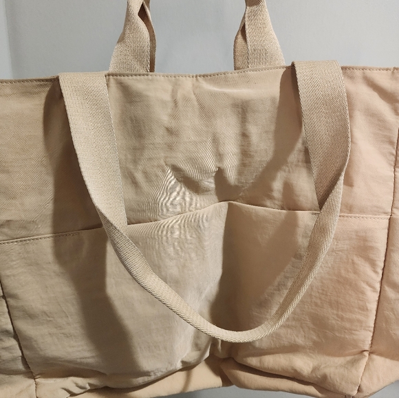 Beis Sport Carry All Tote In Beige - Picture 3 of 10